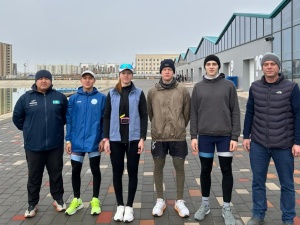 АКАДЕМИЯЛЫҚ ЕСУ СПОРТШЫЛАРЫ ТҮРКІСТАНДА ОҚУ-ЖАТТЫҒУ ЖИЫНЫН ӨТУДЕ